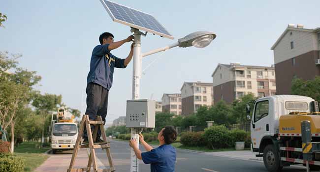 solar street light